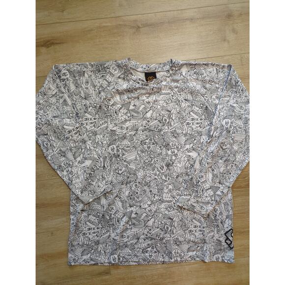 Special Blend Snowboarding Thermal Set Large Coloring Book Outline AOP Print - Picture 3 of 16